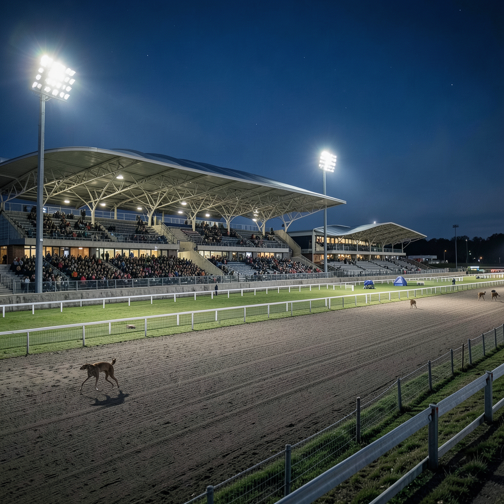 Oxford Stadium on Sandy Lane features in Tom Hardy MobLand series